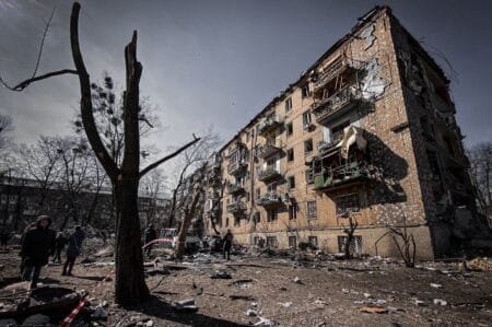 Ukraine war destruction - Photo by Alex Uscinov on Pexels