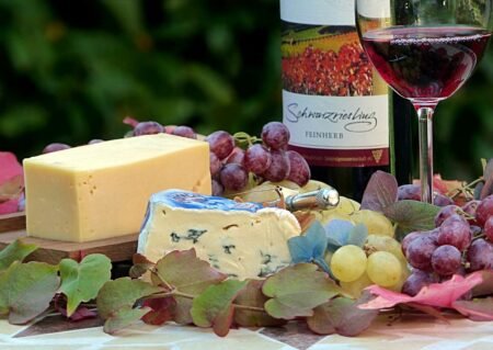 Wine and cheese still life - Image by Christiane from Pixabay