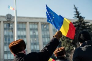 EU - Moldova flags - Photo © European Union 2025